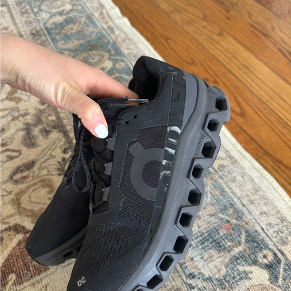 On Running Black Athletic Shoes Women’s - Picture 6 of 10